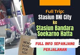 Cara Naik Kereta Bandara Dari Bni City